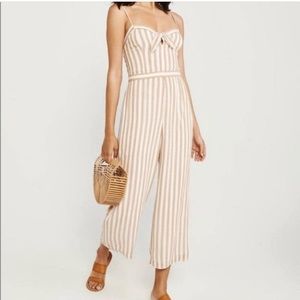 Abercrombie Striped Romper XS